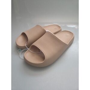 Wild Fable Robbie Slip-On Slides Sandals size 9 - Tan/Beige -‎ NEW
